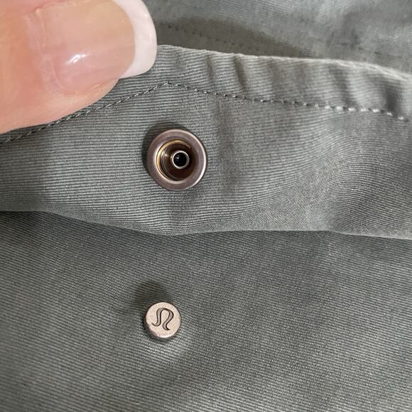 Lululemon Glyde 2-in-1 Adaptable Jacket Women’s XL Dark Forest Green Pockets NEW - Picture 4 of 9